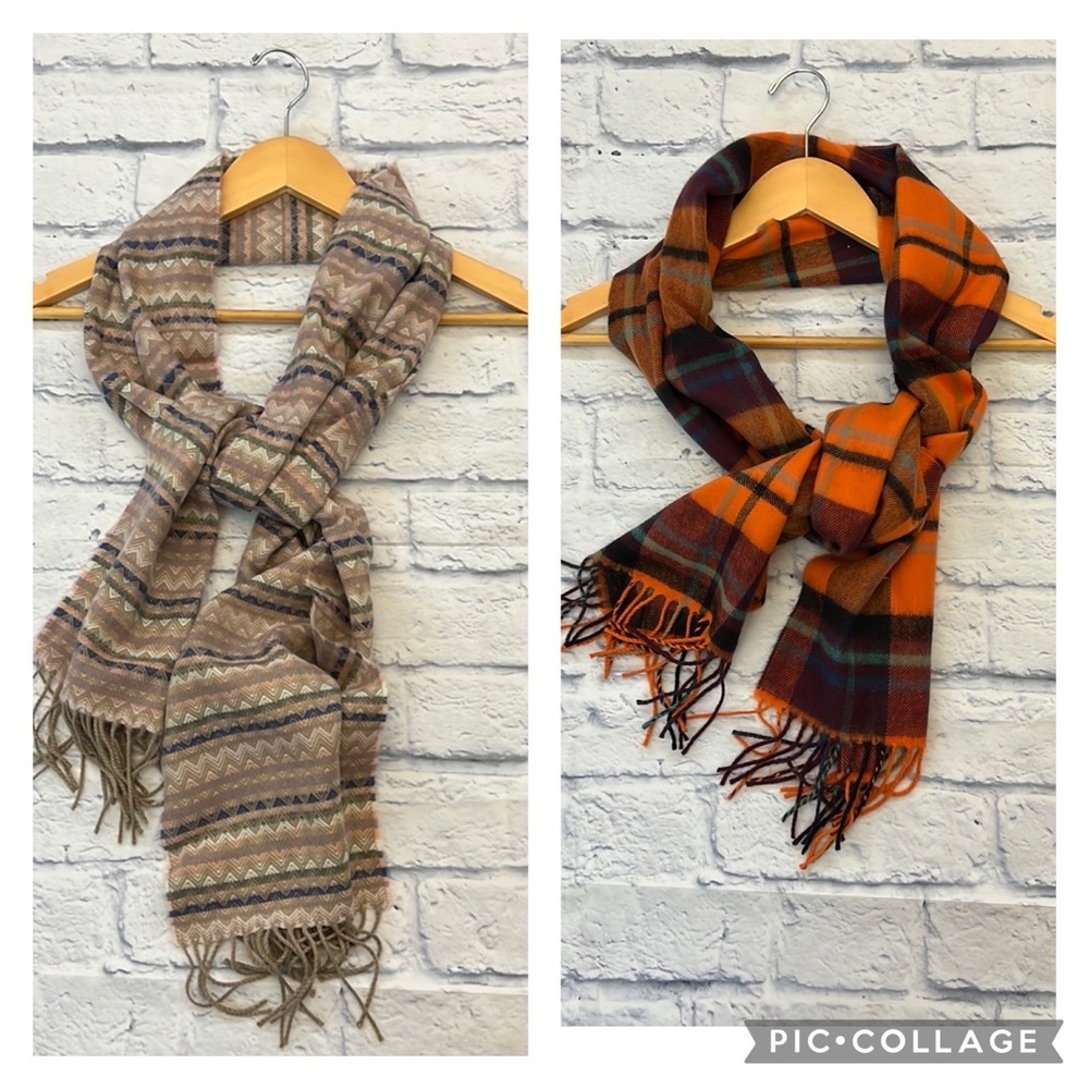 “Better than Cashmere” and “Softer than Cashmere” scarves. Price is for the 2.